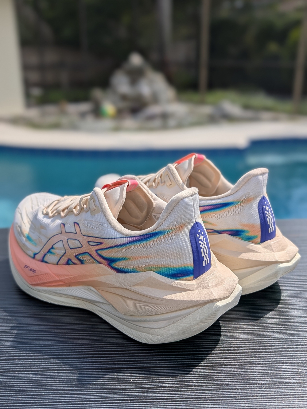 ASICS Superblast 3 Running Shoes Seashell Sun Coral Size US 6.5 (EU 39.5) - Picture 6 of 13